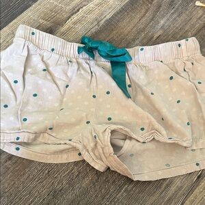 Old Navy Beige Polka Dot High Waist Shorts
